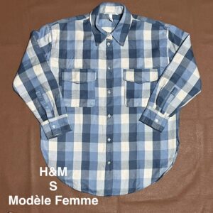 Chemise à carreaux H&M - S