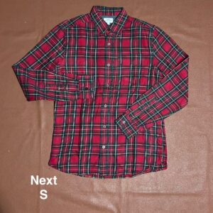 Chemise à carreaux Next - S
