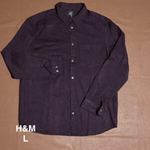 Chemise rouge nuit H&M - L