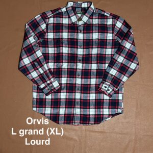 Chemise à carreaux Orvis - L grand