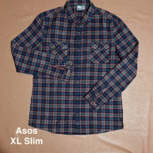Chemise à carreaux Asos - XL Slim