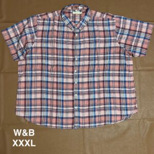 Chemise à rayures W&B - 3XL