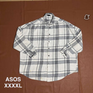 Chemise à rayures Asos - 4XL