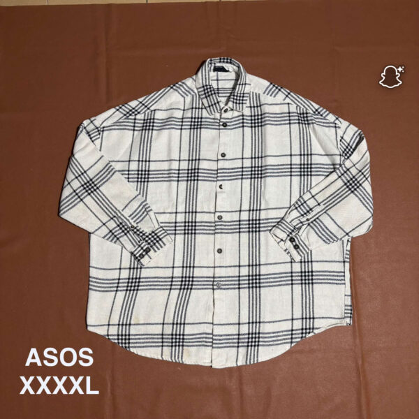 Chemise à rayures Asos - 4XL