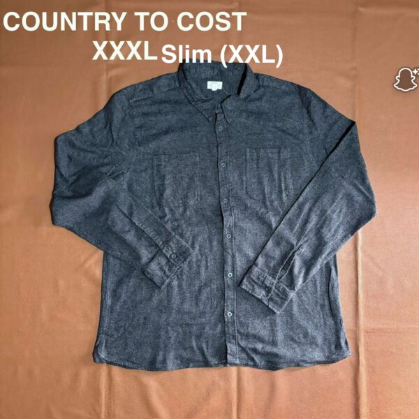 Chemise grise Country To Cost - 3XL