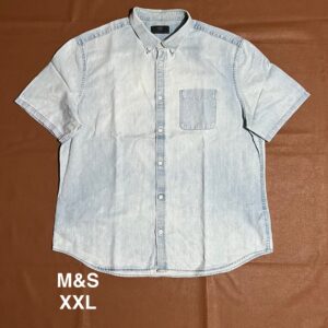 Chemise bleue ciel M&S - XXL