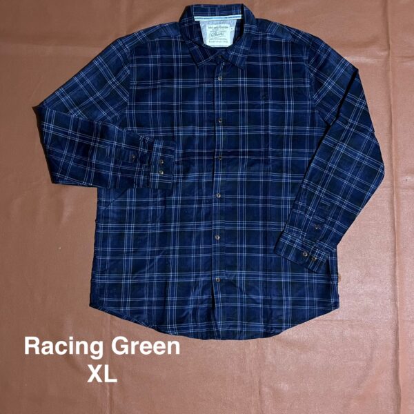 Chemise à rayures Racing Green - XL