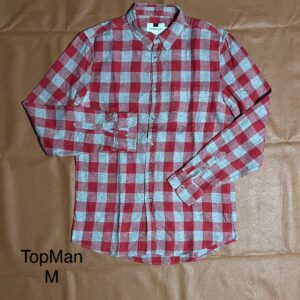 Chemise à carreaux TopMan - M