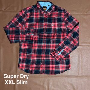 Chemise à carreaux Super Dry - XXL
