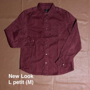 Chemise rouge New Look - L