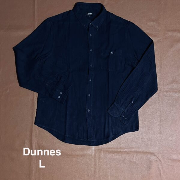 Chemise noire Dunnes - L
