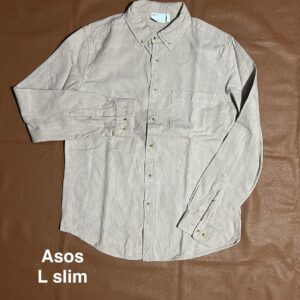 Chemise beige Asos - L