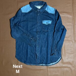 Chemise stylée bicolore - M