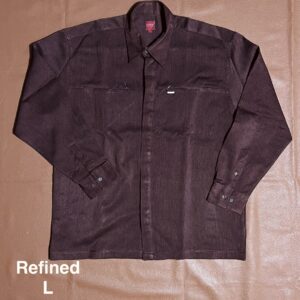Chemise rouge nuit Refined - L
