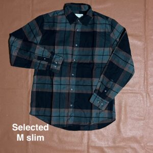 Chemise à carreaux Selected - M