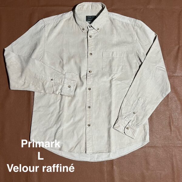 Chemise velour raffinée Primark - L